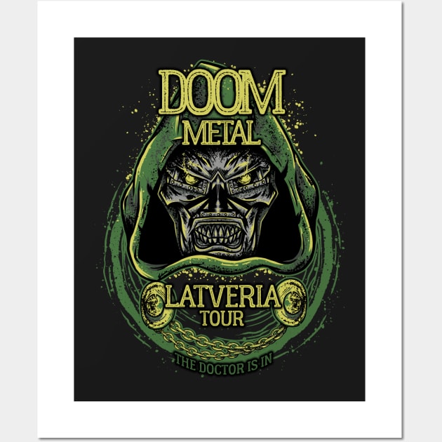 Doom Metal Wall Art by MitchLudwig